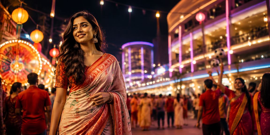 ঢাকায় পহেলা বৈশাখে ক্যাসিনো বিনোদন উপভোগ করছেন মডেল