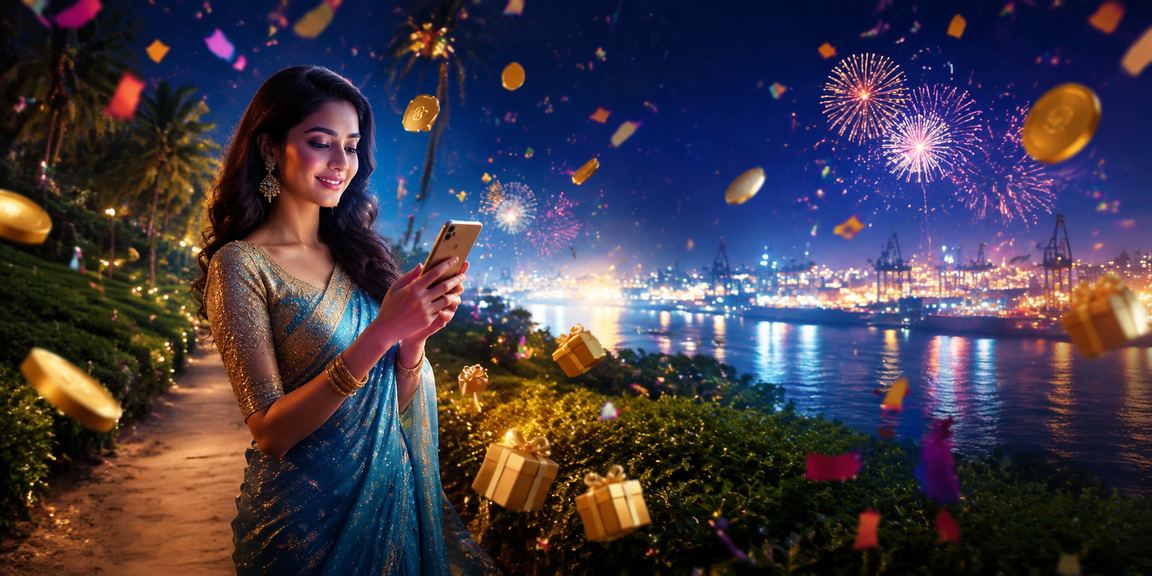 নারায়ণগঞ্জে চা বাগানে লটারি পুরস্কার উপভোগ করছেন মডেল